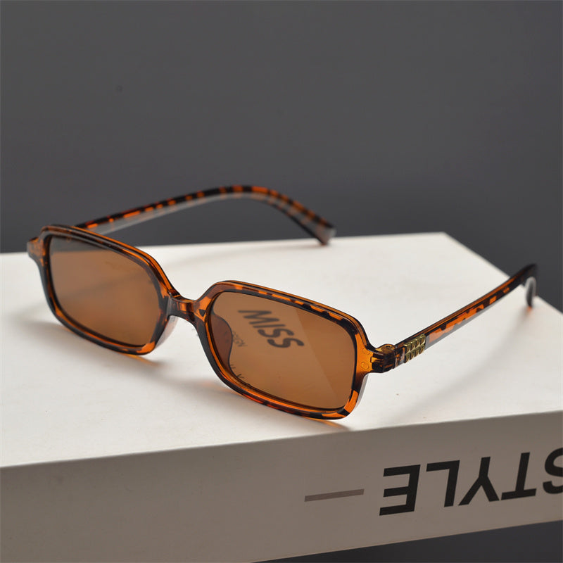 Rectangular Acetate Sunglasses